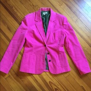Lilly Pulitzer Pink Corduroy Vintage Blazer